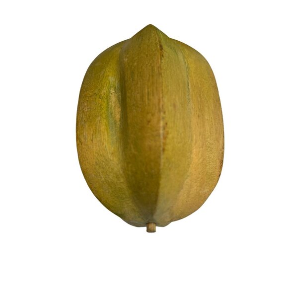 Handcrafted Wooden Fruit Collection 10 Piece Lot Grapes Banana Star Fruit - Picture 2 of 7